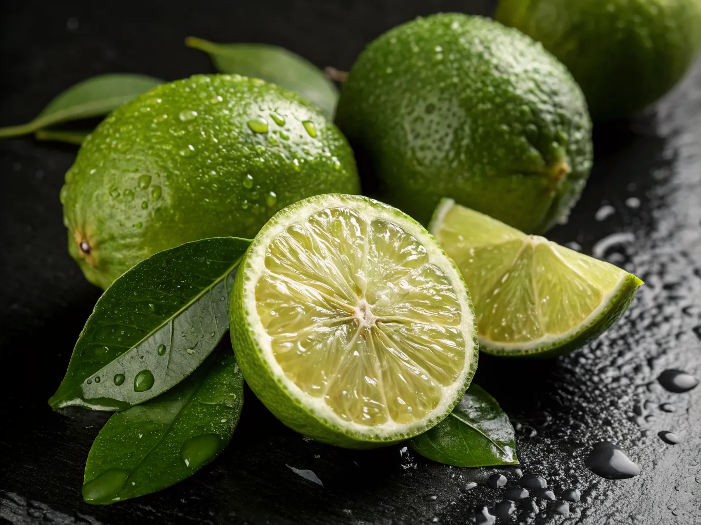 Fresh limes imported by Rico's Produce